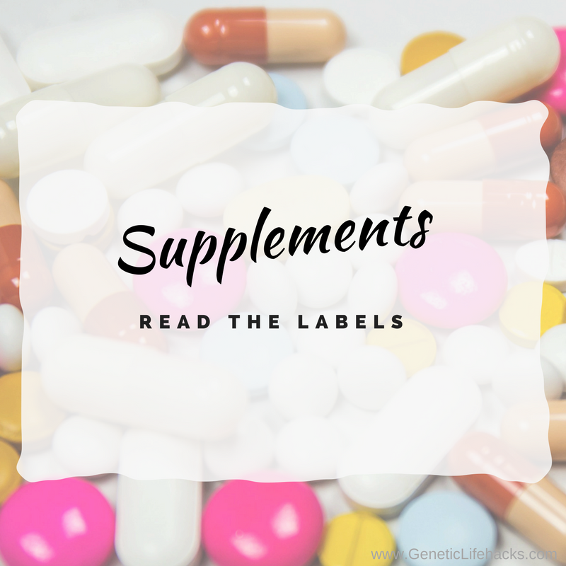 Reading the label on your supplements -- and getting rid of the surfactants.