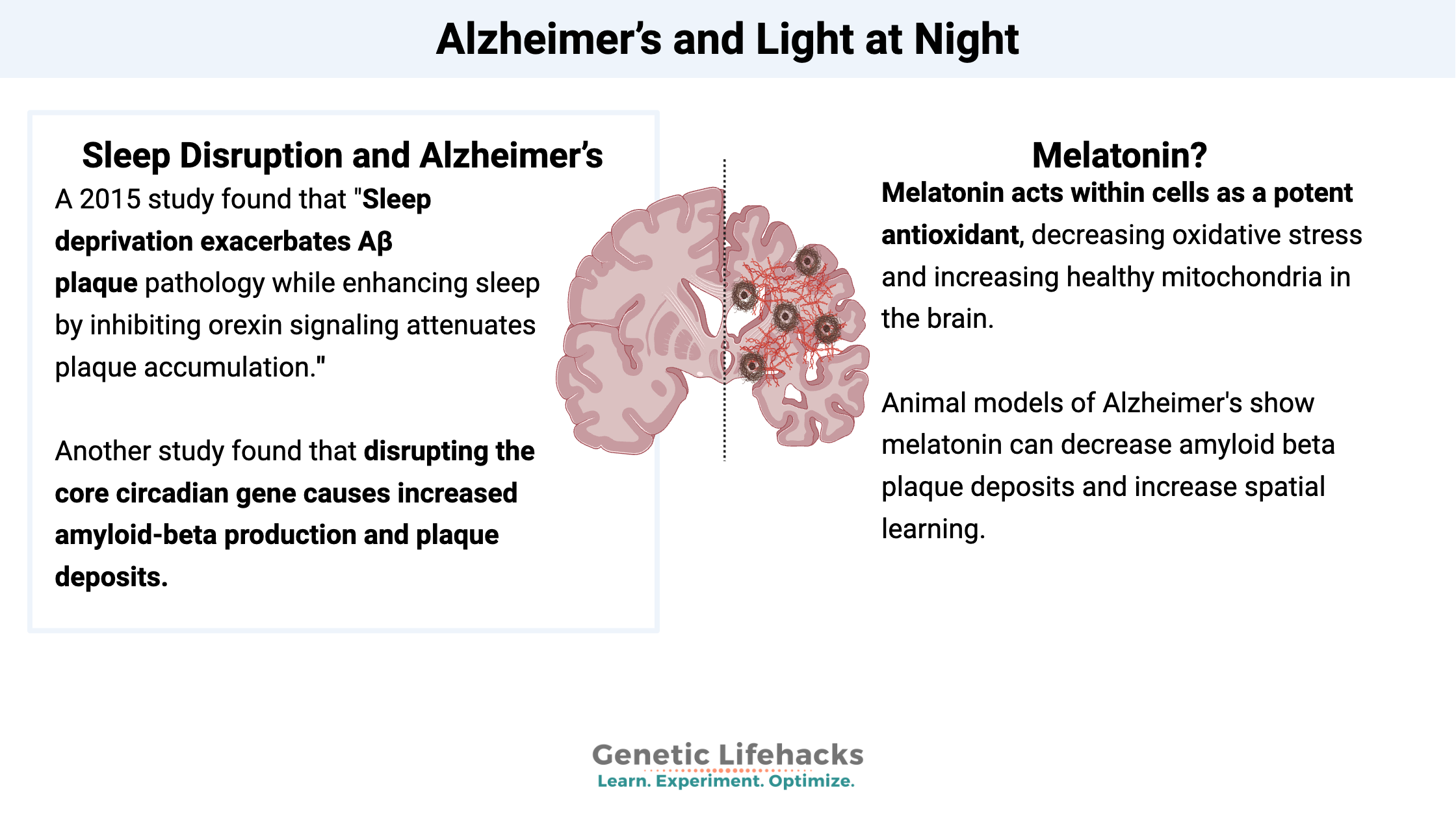 Alzheimer’s and Light at Night, circadian disruption and Alzheimer's
