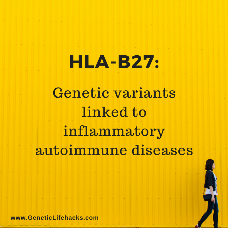 HLA-B27: Genetic Variants That Increase Susceptibility to Autoimmune ...
